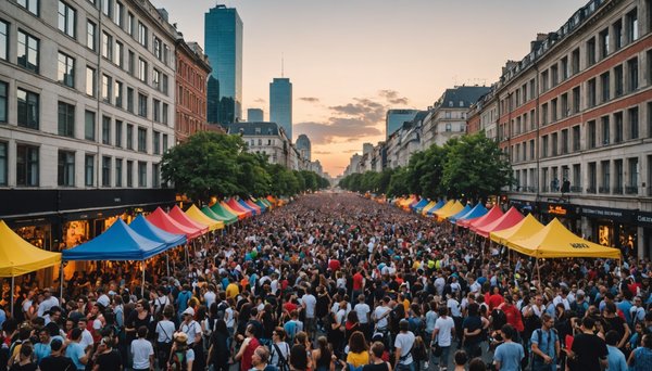 Comment profiter des festivals urbains dans les métropoles mondiales