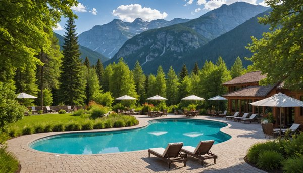 Top destinations d'hôtels de luxe à proximité des parcs naturels
