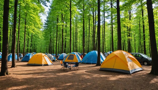 Top 5 des destinations de camping à ne pas manquer en France