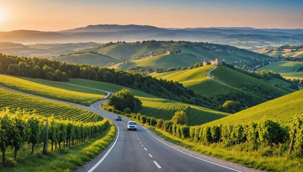 Les meilleurs itinéraires de road trip à travers la France
