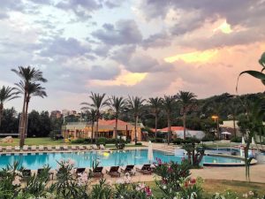 Un camping de luxe avec piscine chauffée
